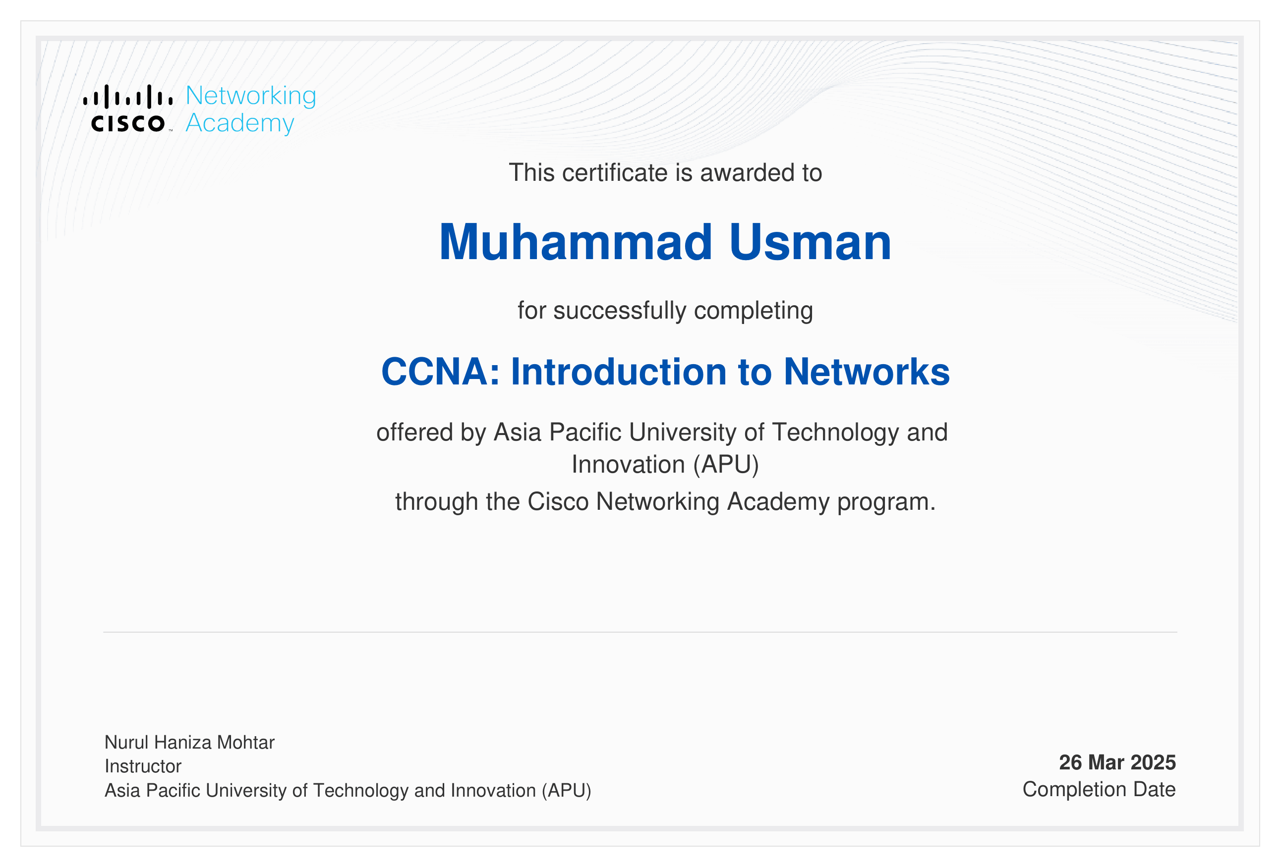 CCNA: Introduction to Networks